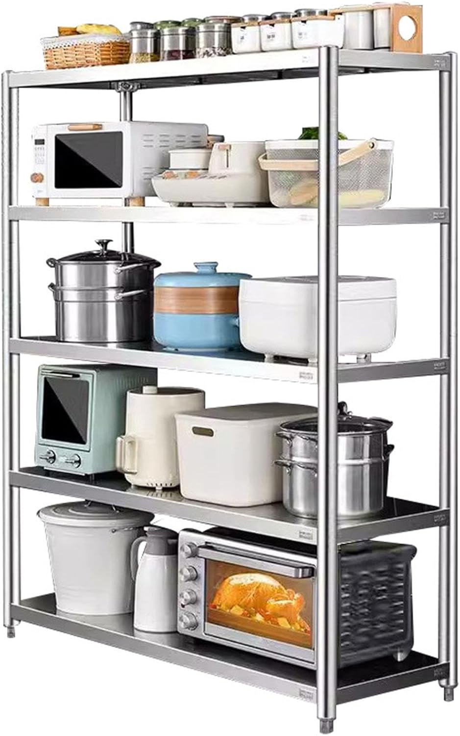 組み立て簡単で防カビ加工されたスチールラック 防カビ加工のスチールラック 組み立て簡単